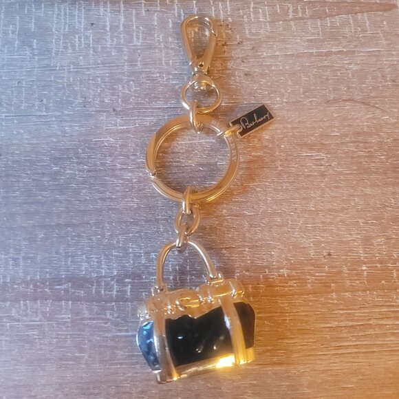BURBERRY - Gold toned bag charm/keychain.  Brand new. Gift box included. - Picture 6 of 8